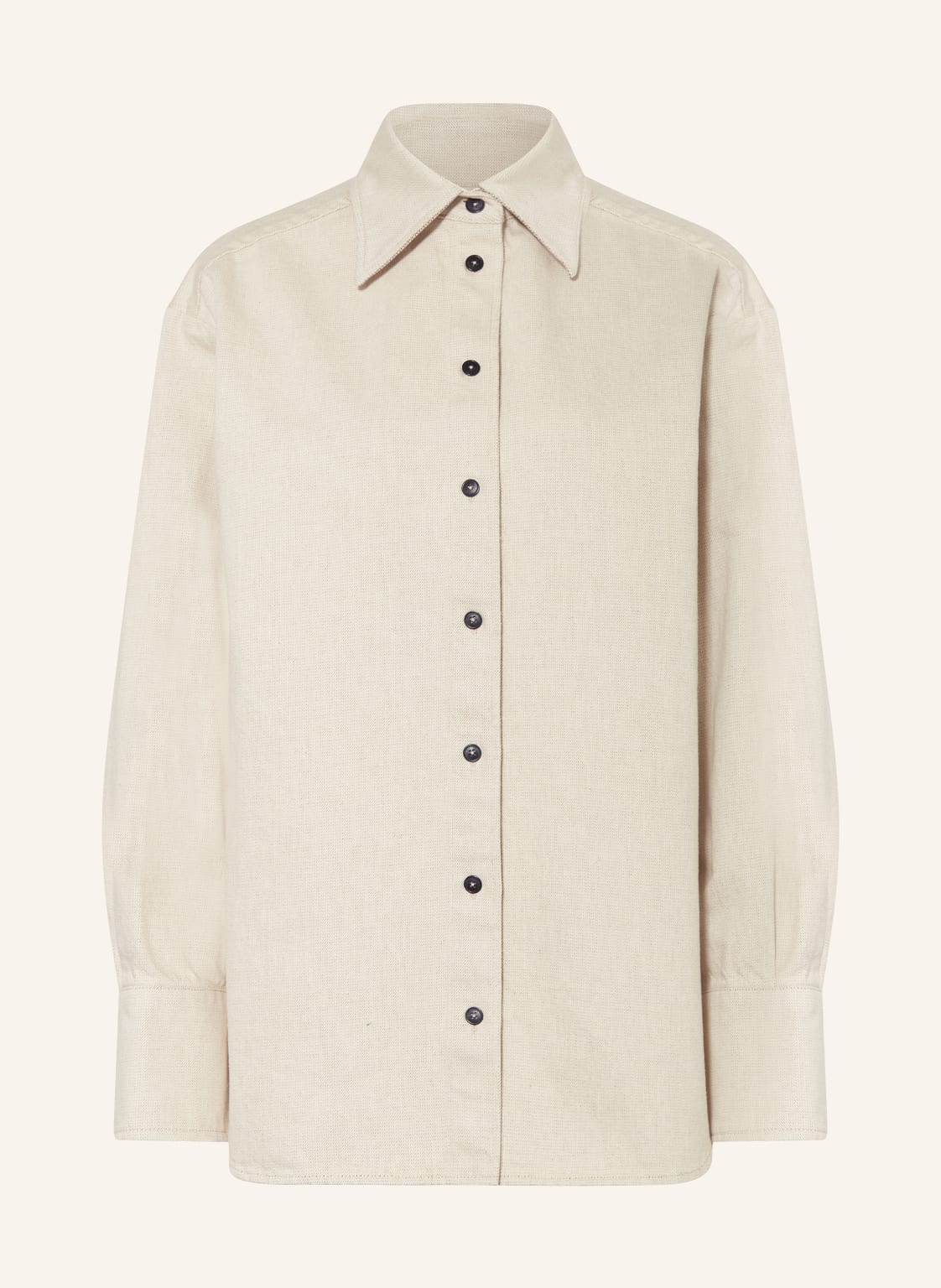 Closed Jeans-Overshirt beige von closed