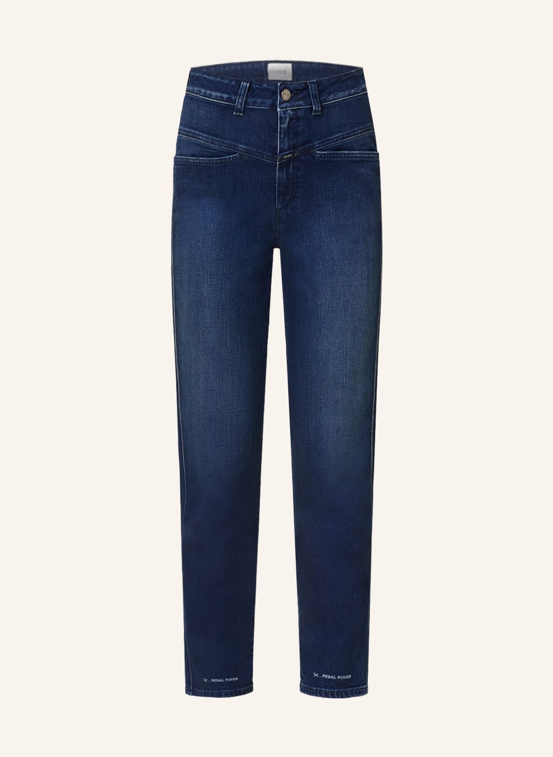 Closed Jeans Pedal Pusher blau von closed