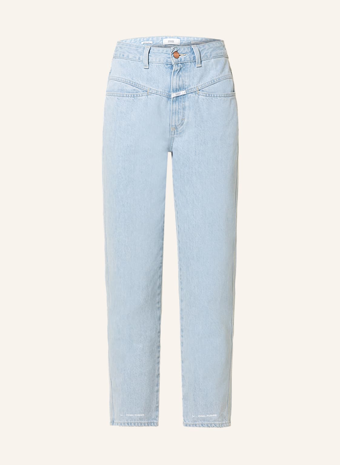 Closed Jeans Pedal Pusher blau von closed