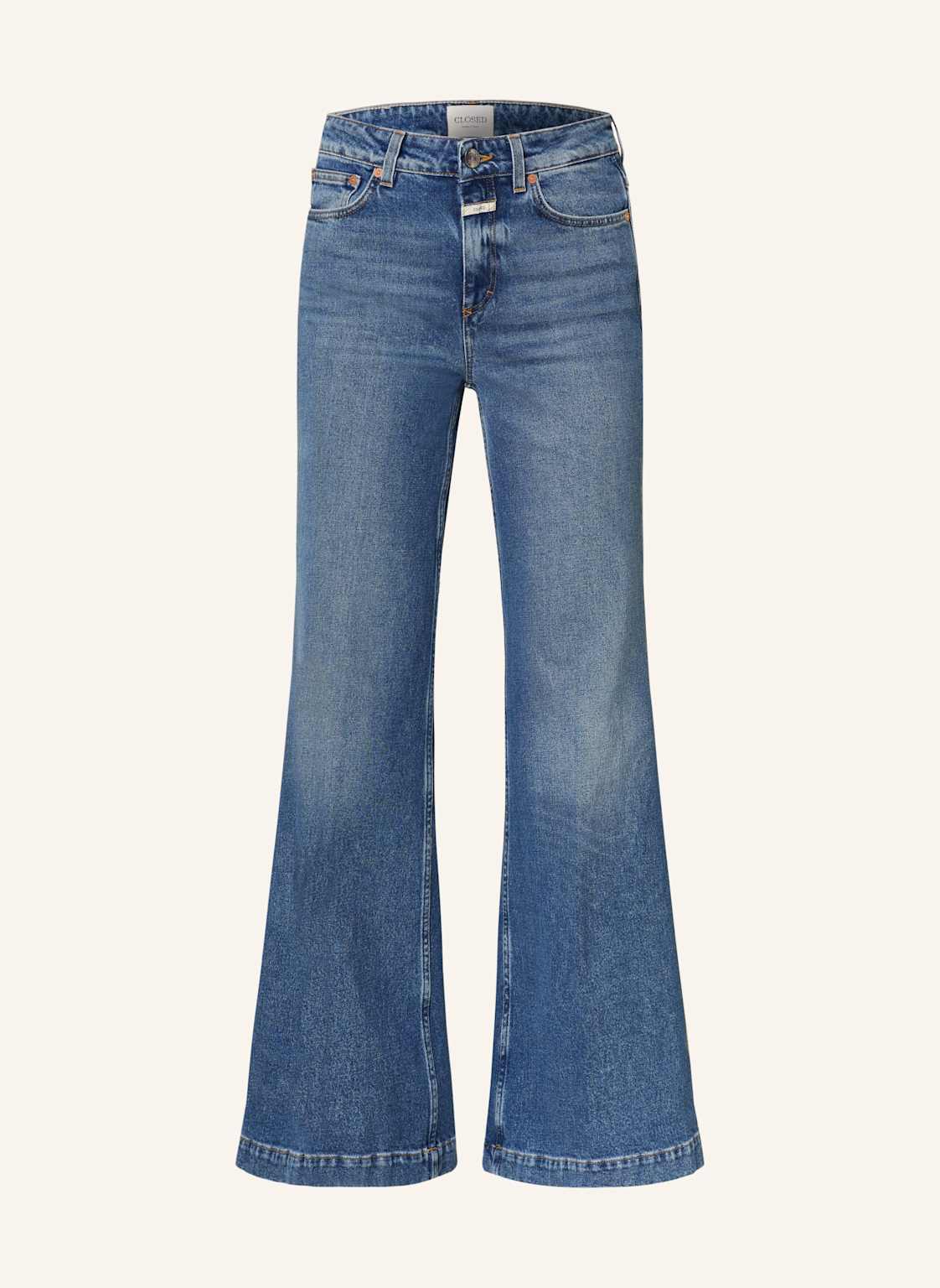 Closed Wide Leg Jeans Glow-Up blau von closed