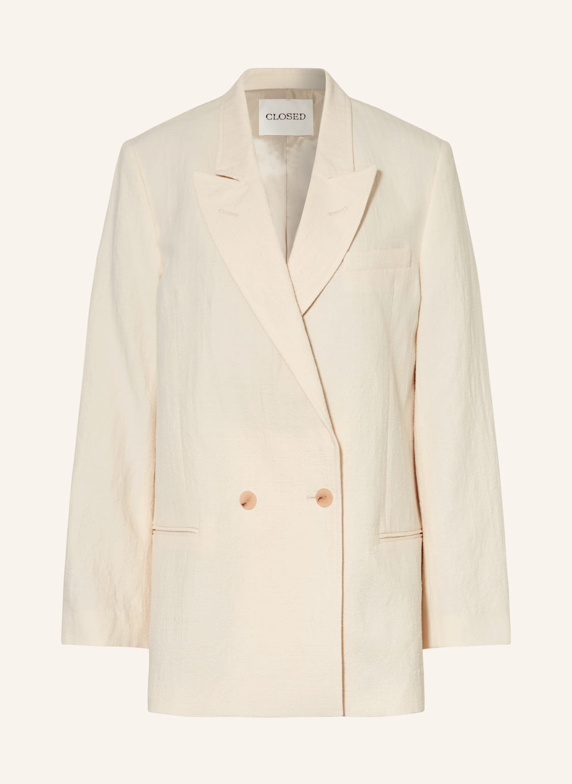 Closed Longblazer Kaycee beige von closed