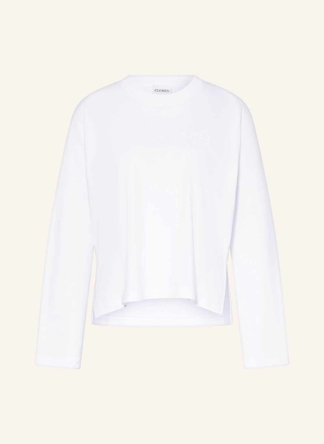 Closed Longsleeve weiss von closed