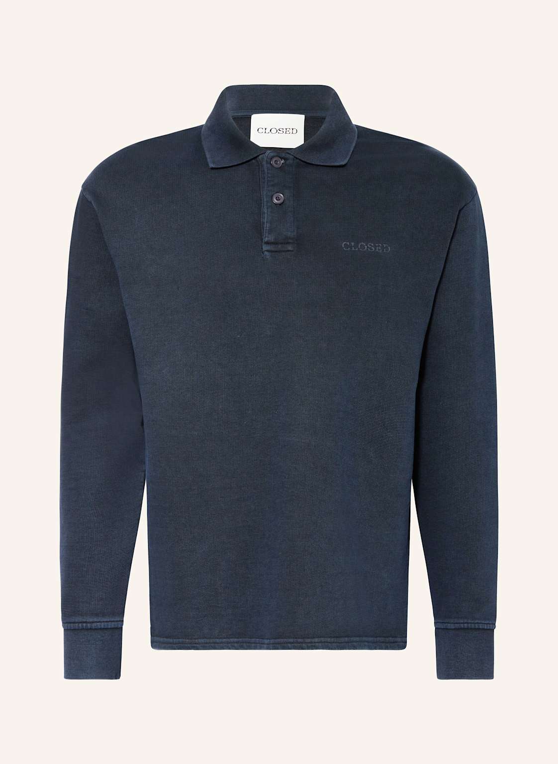 Closed Piqué-Poloshirt blau Closed Piqué-Poloshirt blau von closed