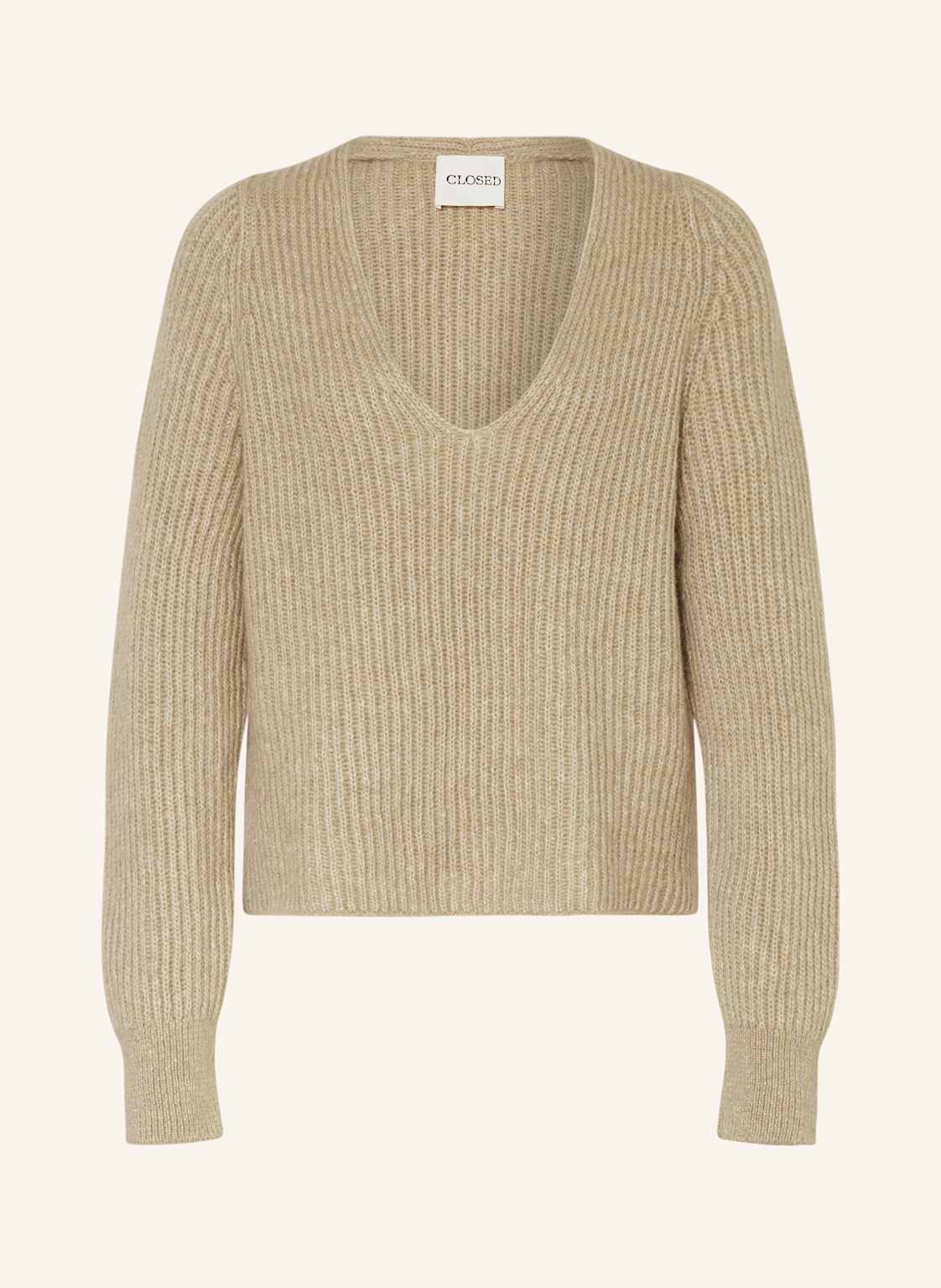 Closed Pullover Mit Alpaka beige von closed