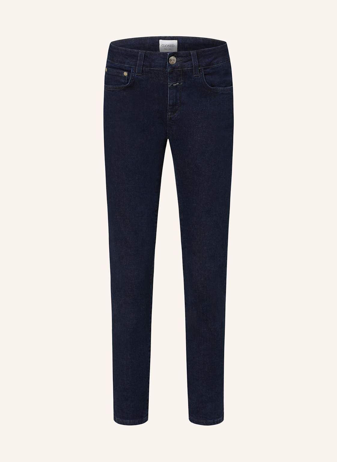 Closed Skinny Jeans Baker blau von closed