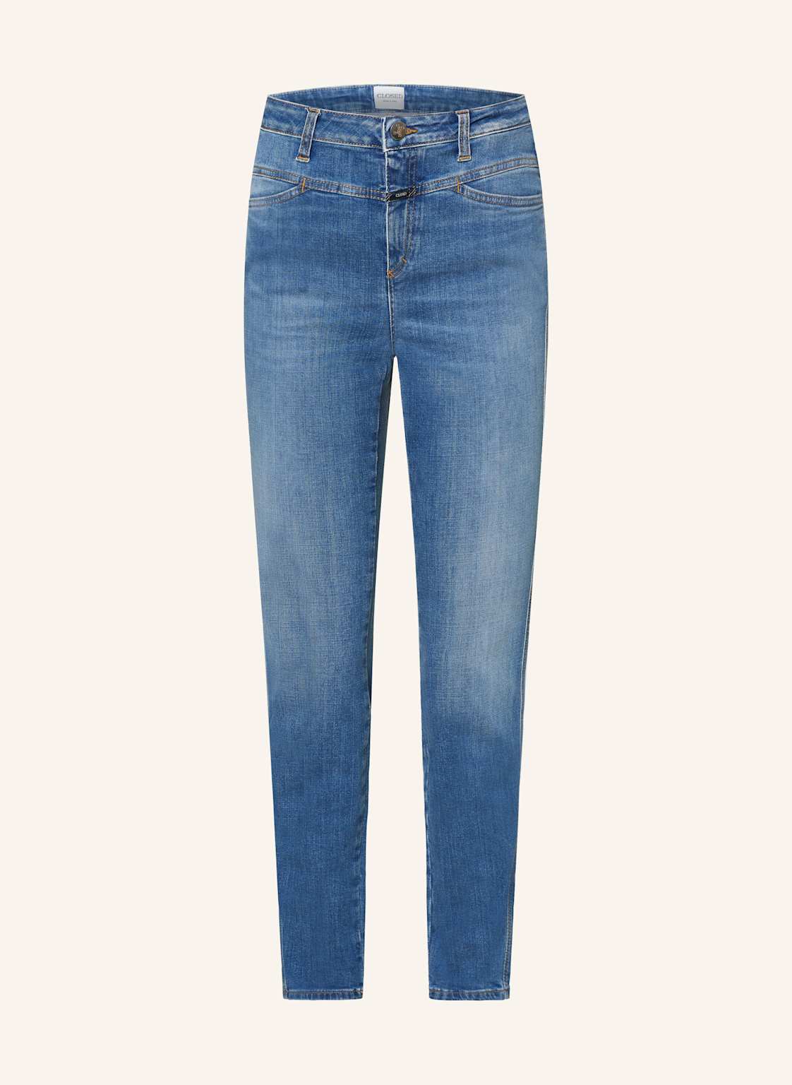 Closed Skinny Jeans Pusher blau von closed