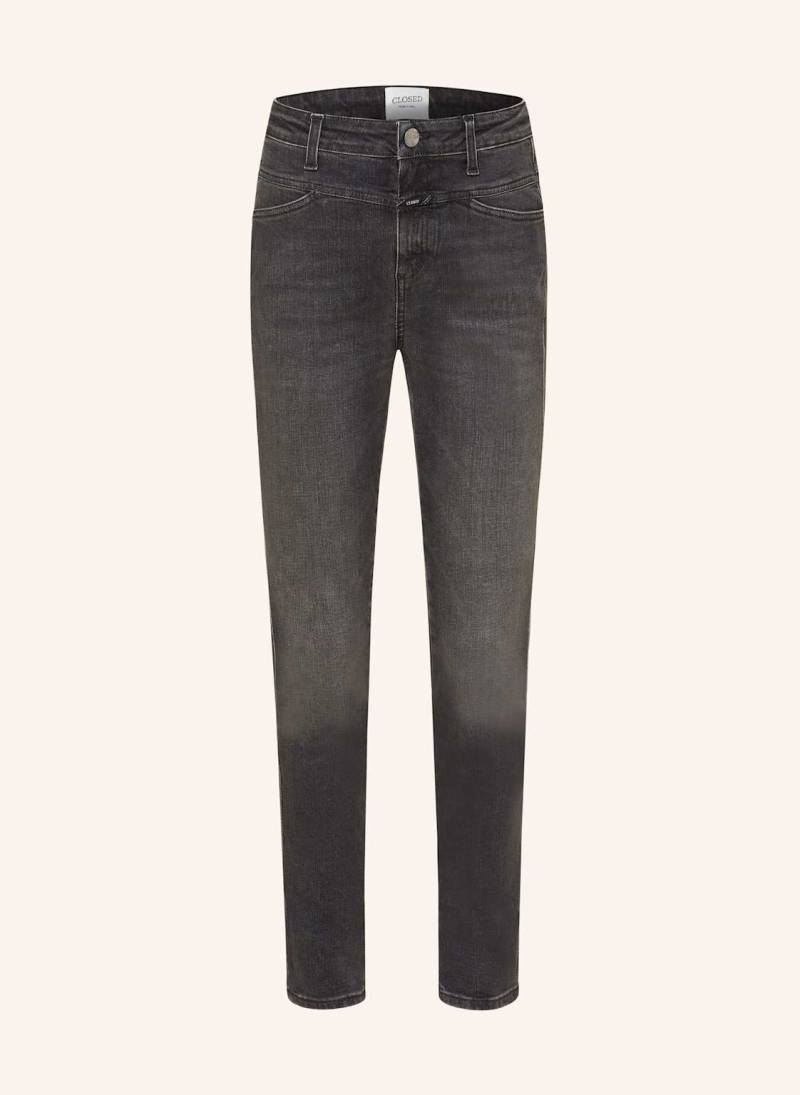 Closed Skinny Jeans Skinny Pusher grau von closed