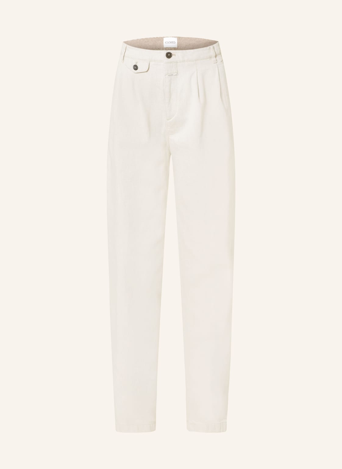 Closed Straight Jeans Rhoone weiss von closed