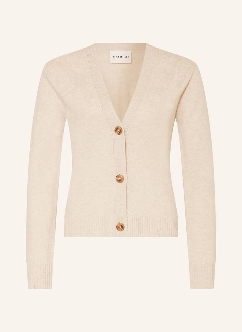 Closed Strickjacke beige von closed