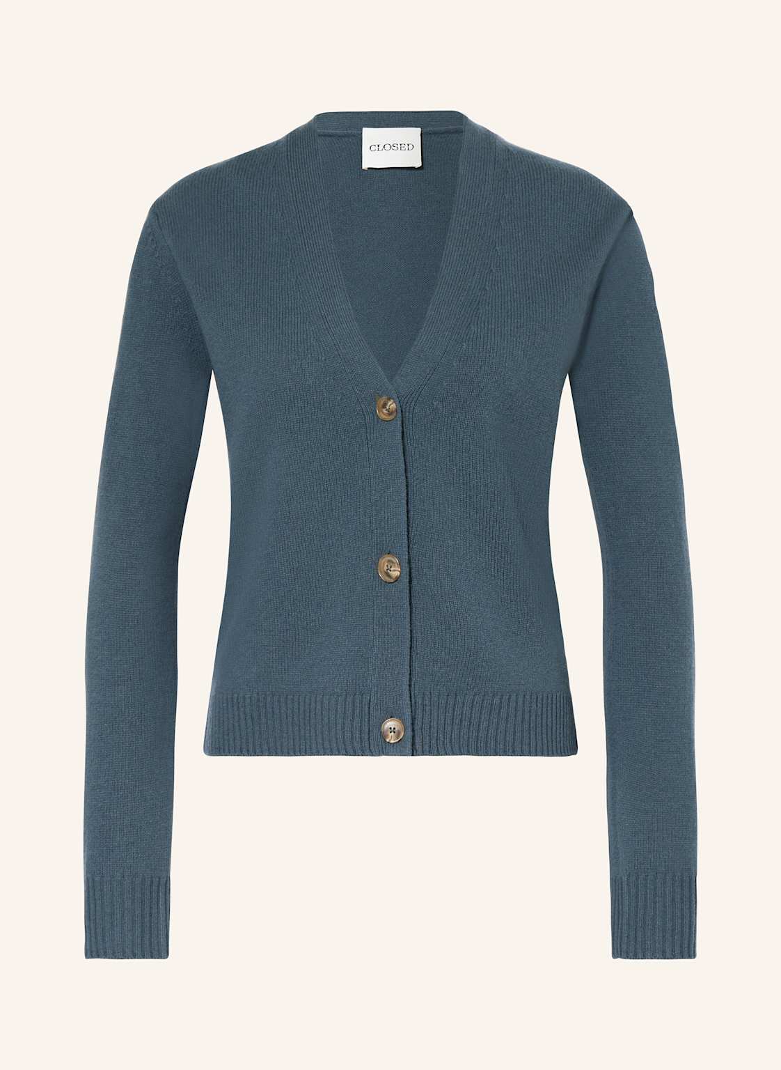 Closed Strickjacke blau von closed