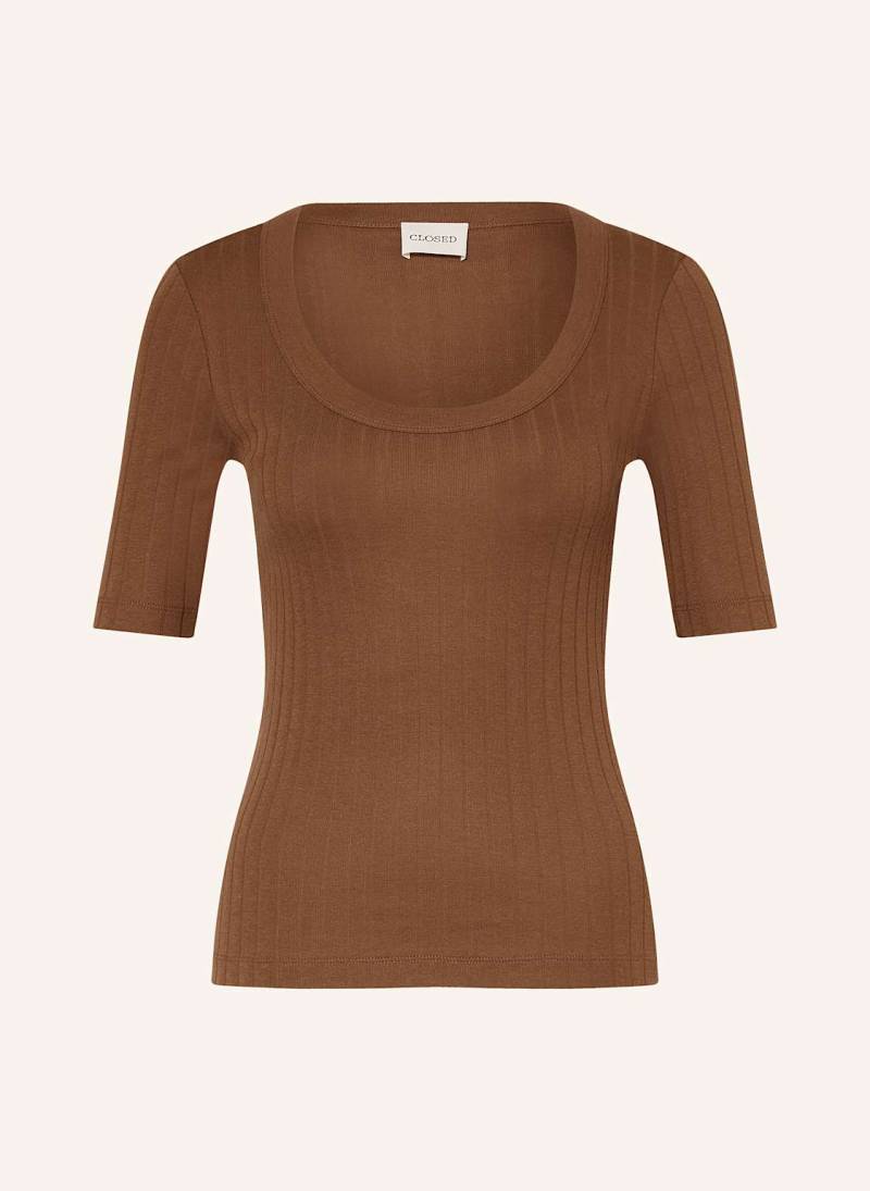 Closed Strickshirt braun Closed Strickshirt braun von closed