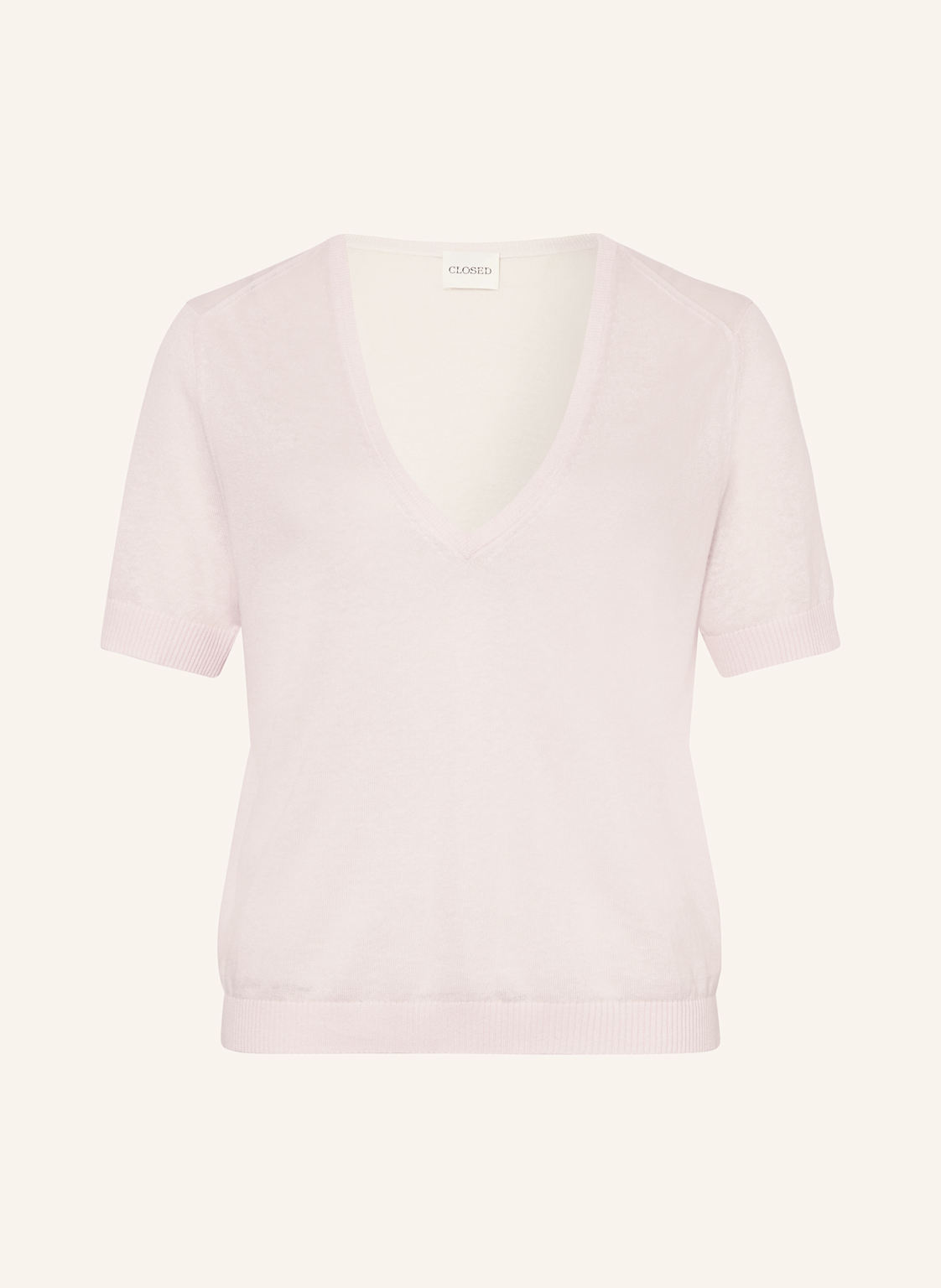 Closed Strickshirt rosa von closed