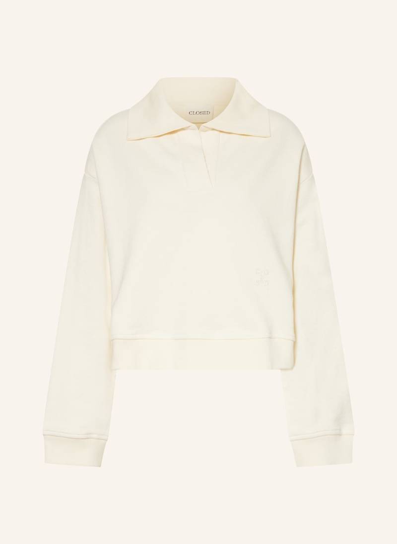 Closed Sweat-Poloshirt weiss Closed Sweat-Poloshirt weiss von closed