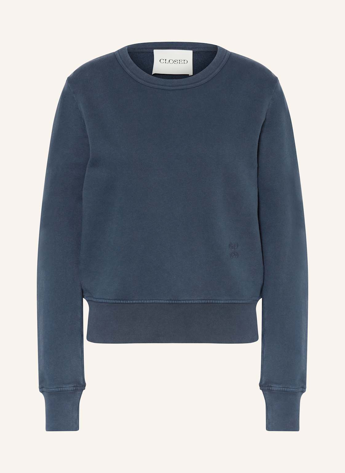 Closed Sweatshirt blau von closed