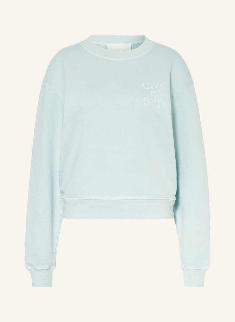 Closed Sweatshirt blau von closed