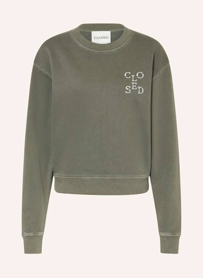 Closed Sweatshirt gruen von closed