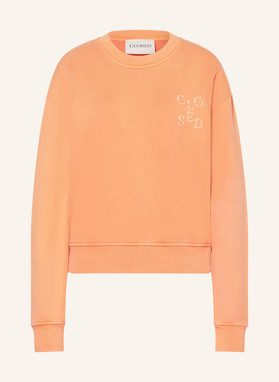 Closed Sweatshirt orange Closed Sweatshirt orange von closed