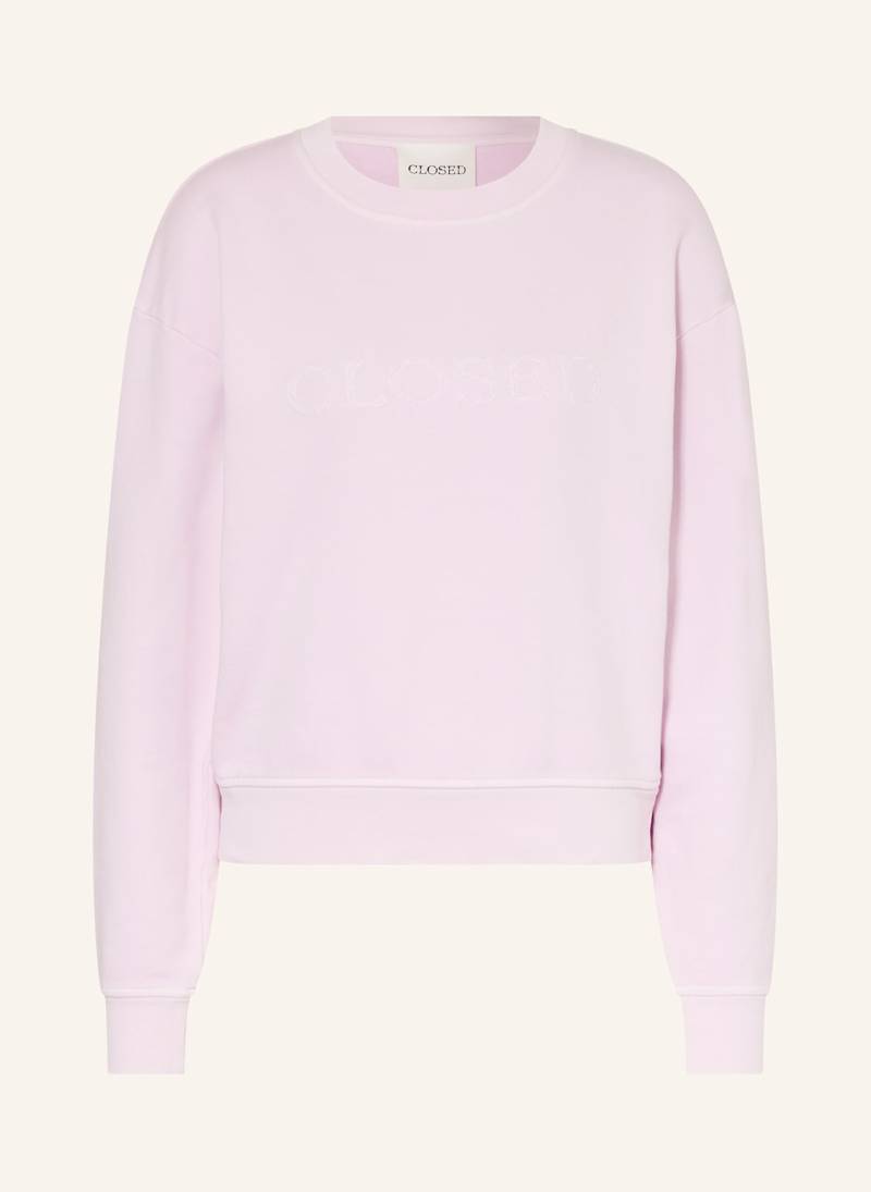 Closed Sweatshirt rosa von closed