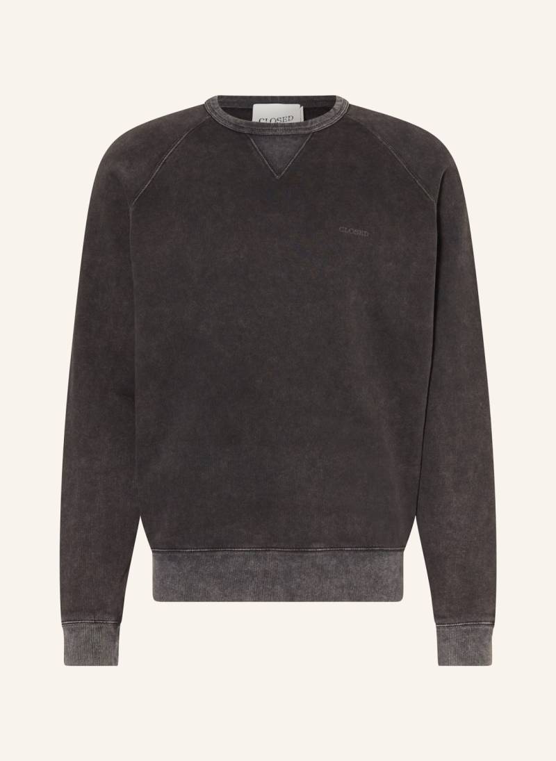 Closed Sweatshirt schwarz von closed