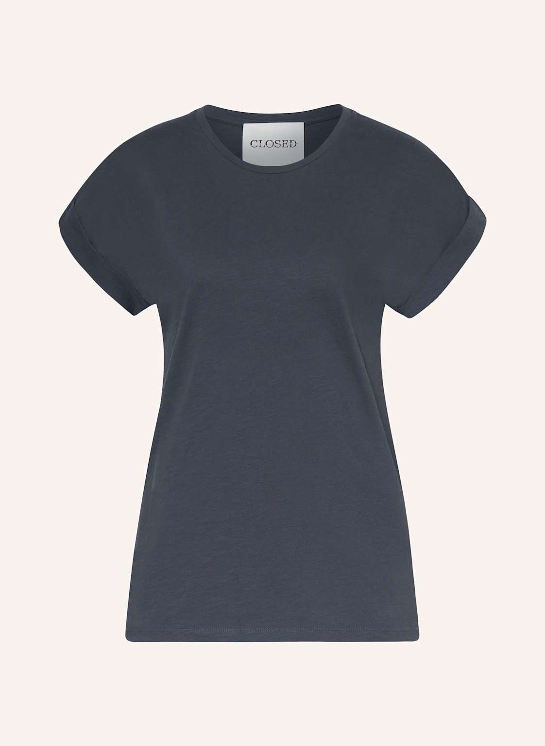 Closed T-Shirt blau von closed