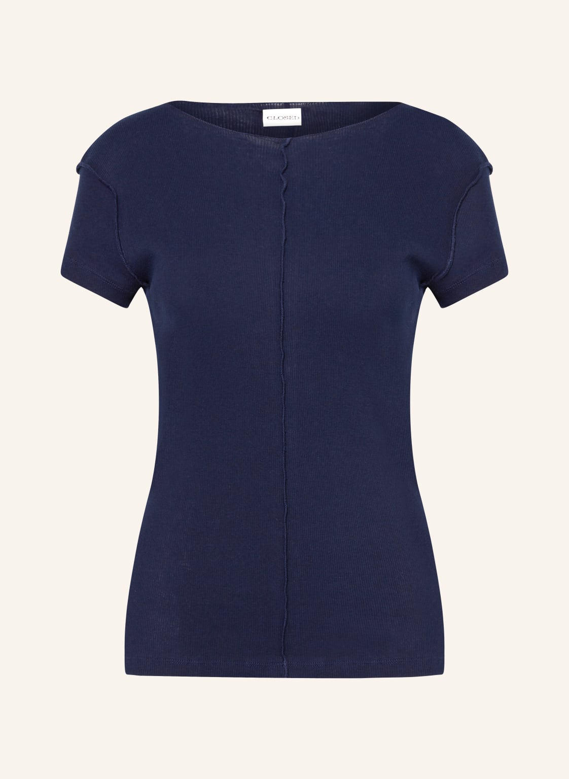 Closed T-Shirt blau von closed