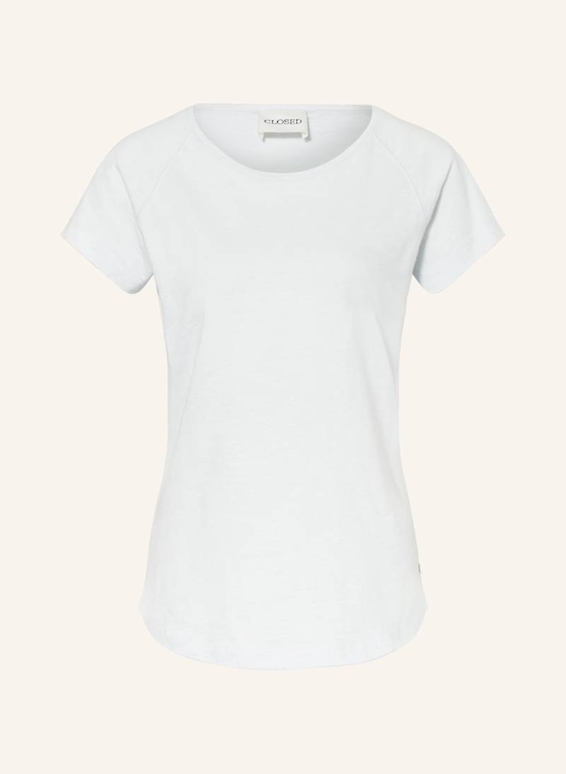 Closed T-Shirt blau von closed