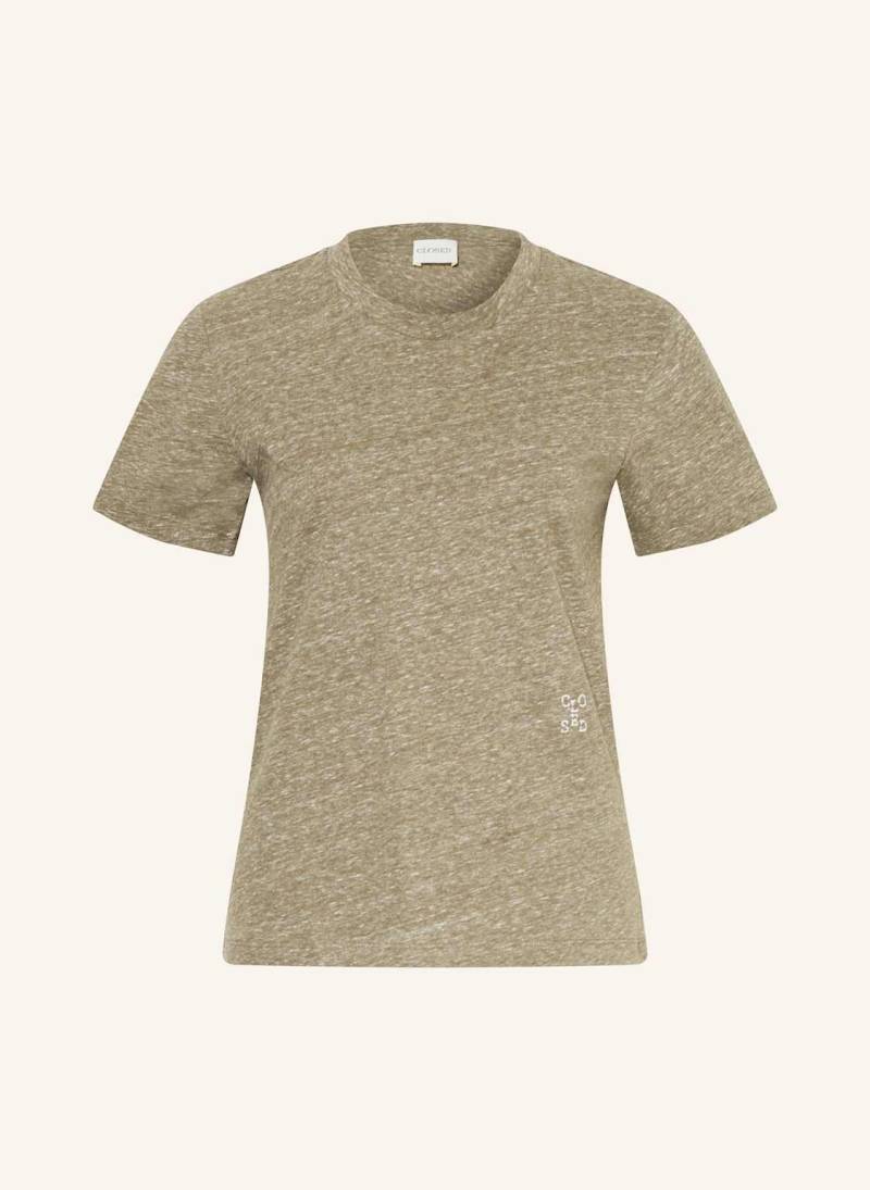 Closed T-Shirt gruen von closed