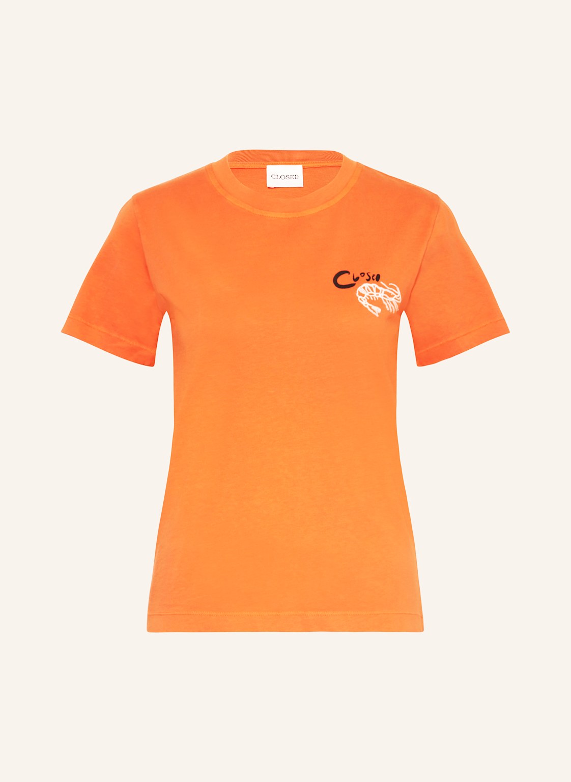 Closed T-Shirt orange von closed