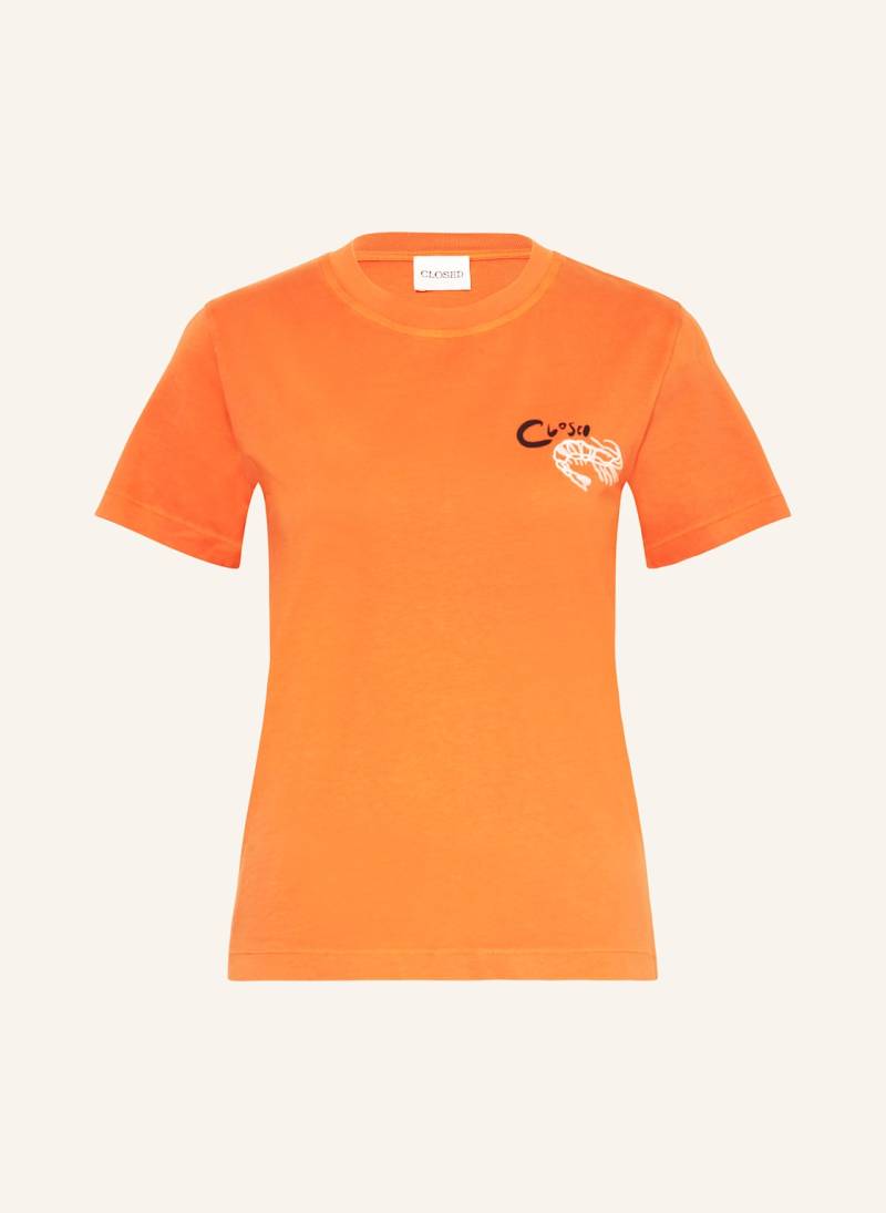 Closed T-Shirt orange von closed