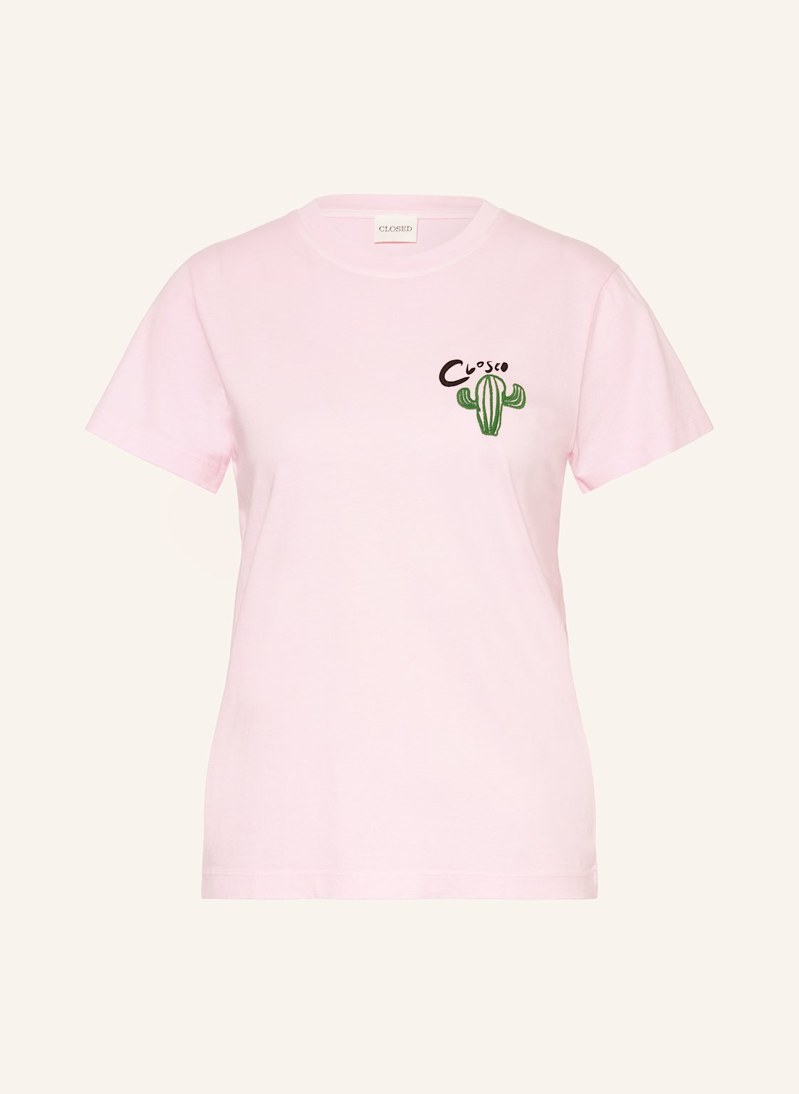 Closed T-Shirt rosa von closed