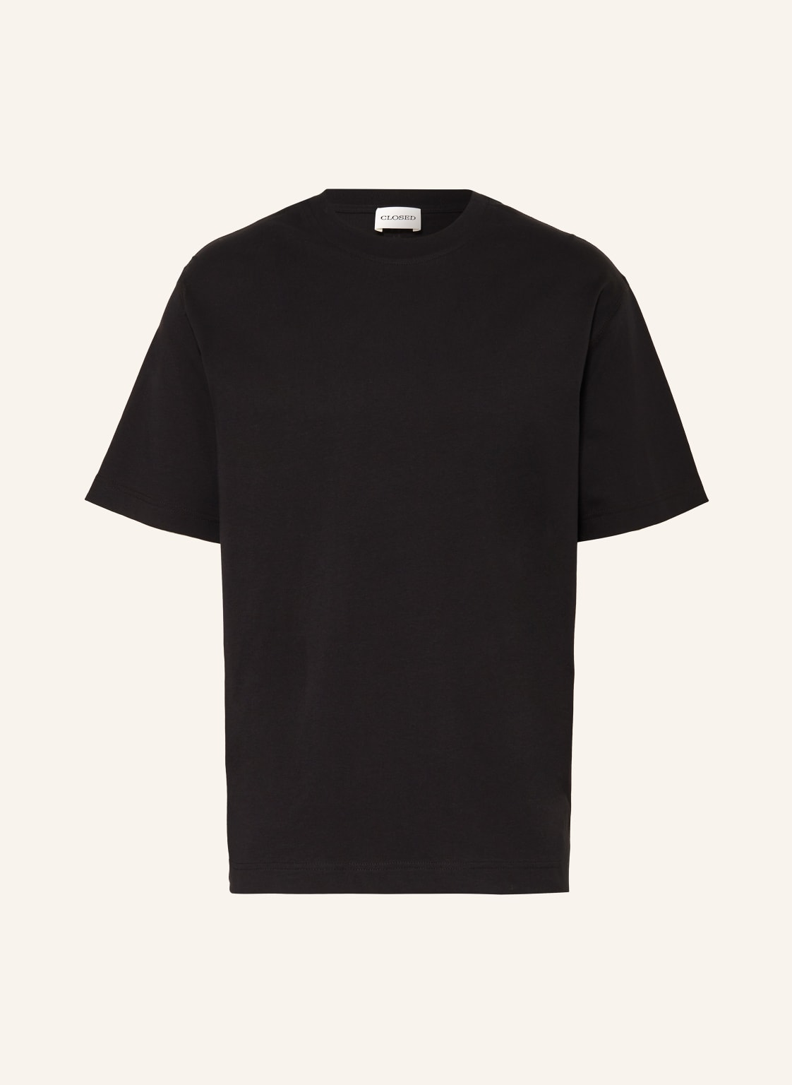 Closed T-Shirt schwarz von closed