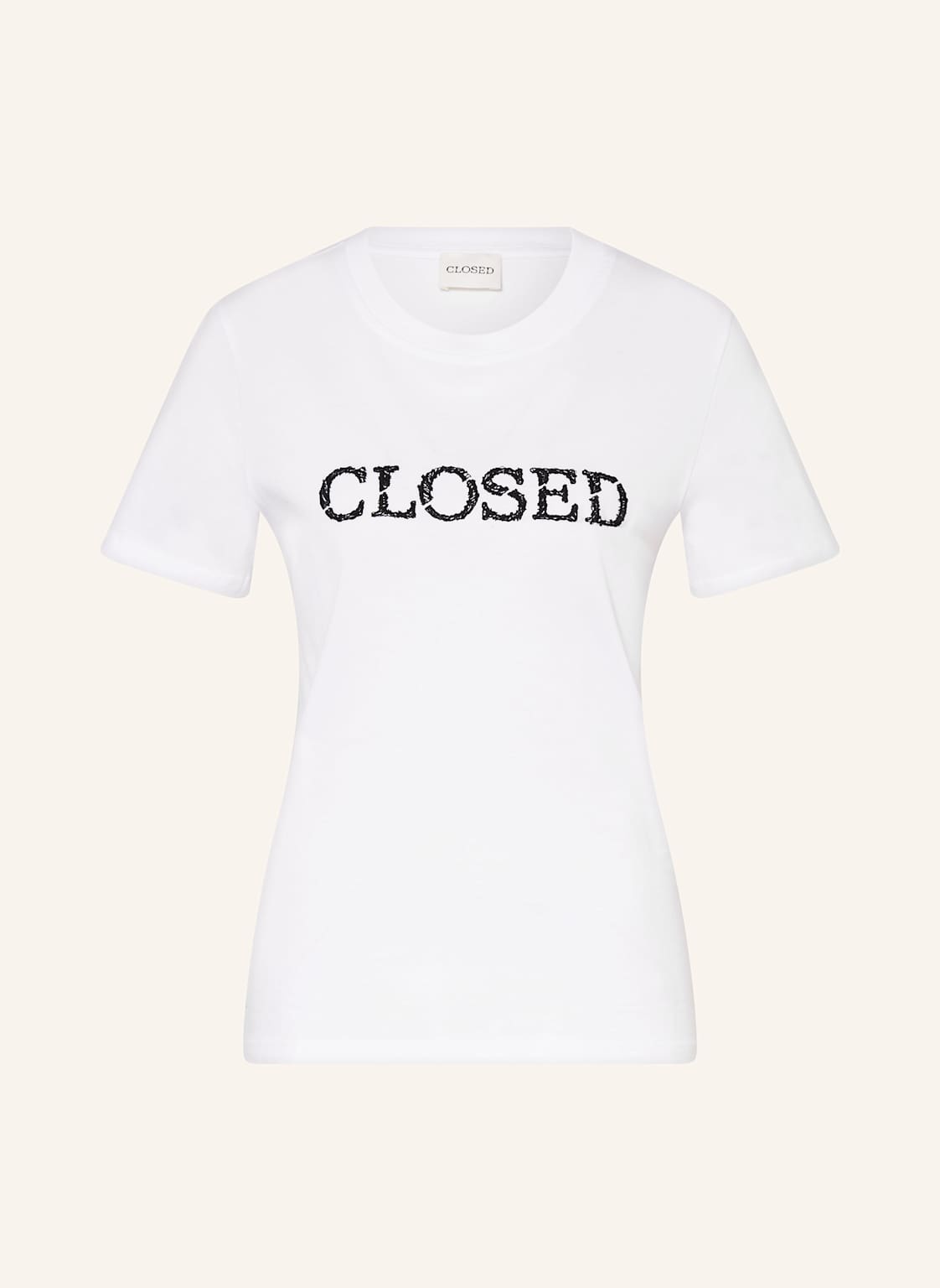 Closed T-Shirt weiss von closed