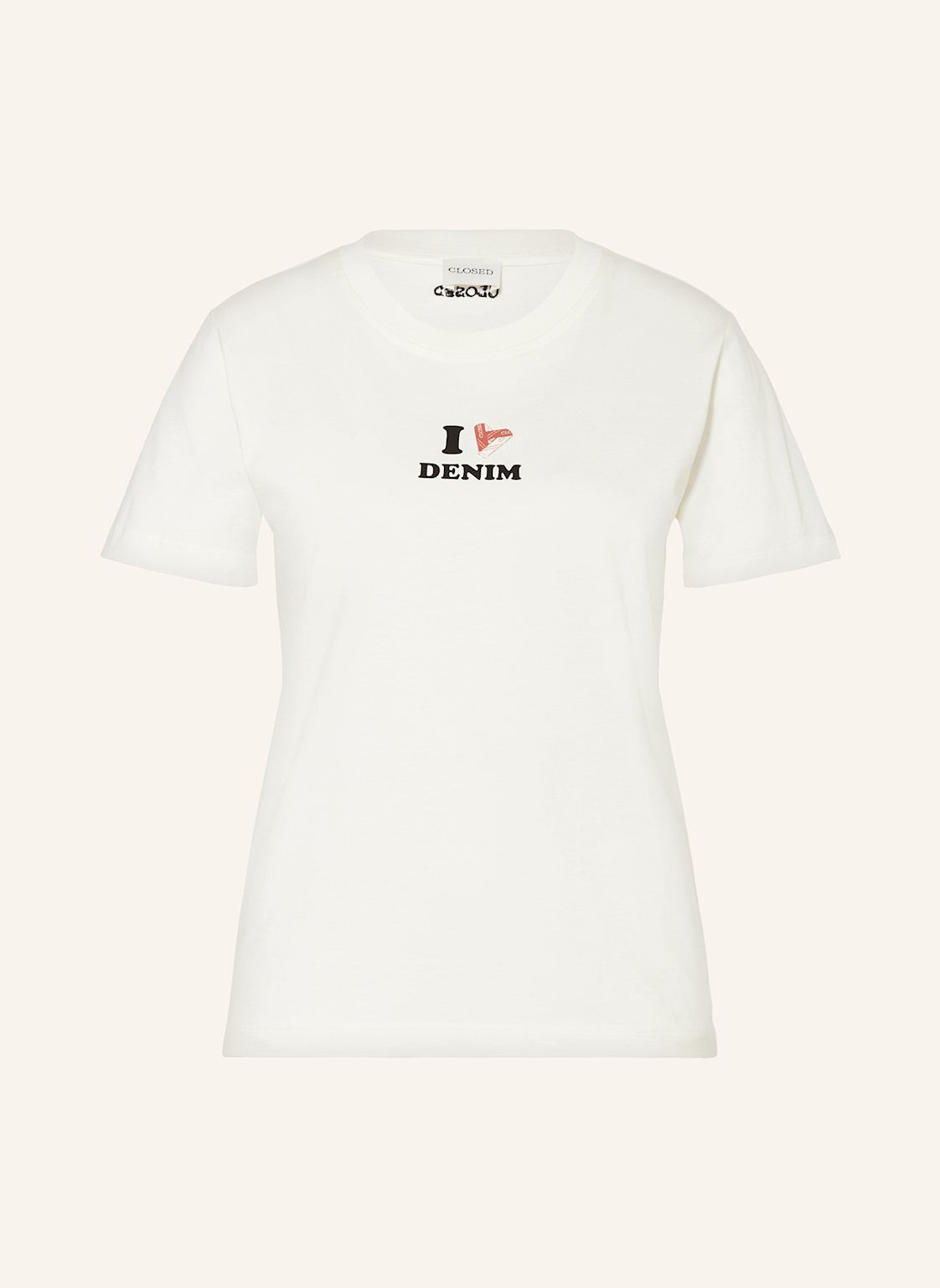 Closed T-Shirt weiss Closed T-Shirt weiss von closed