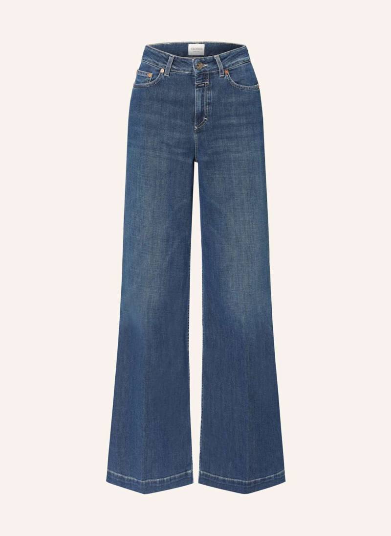 Closed Wide Leg Jeans Glow-Up blau von closed