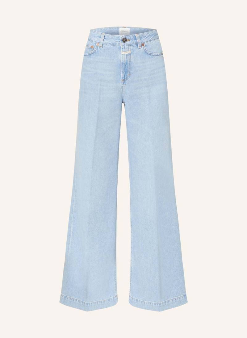 Closed Wide Leg Jeans Glow Up blau von closed