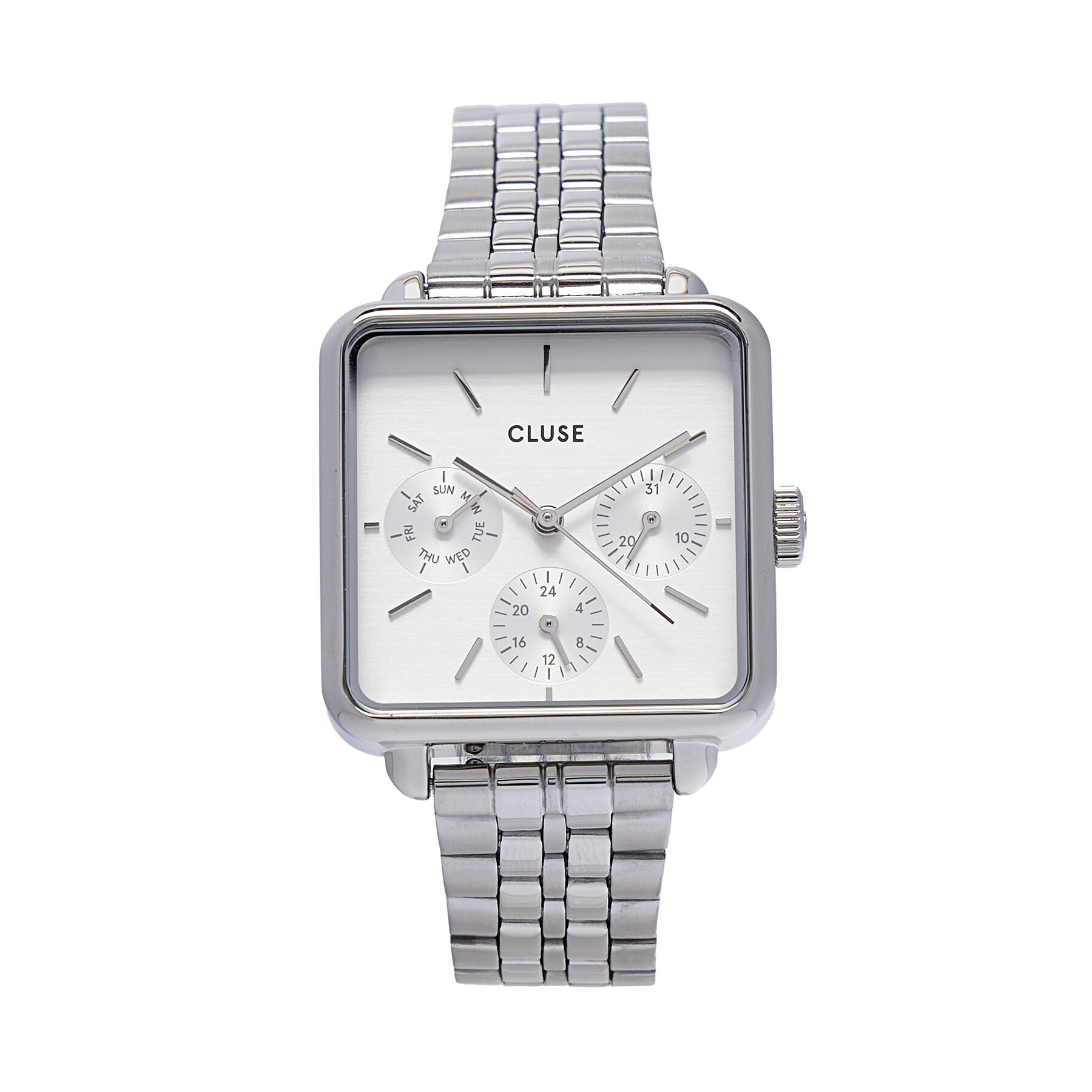 Uhr Cluse La Tétragone CW13802 Silberfarben Uhr Cluse La Tétragone CW13802 Silberfarben von cluse
