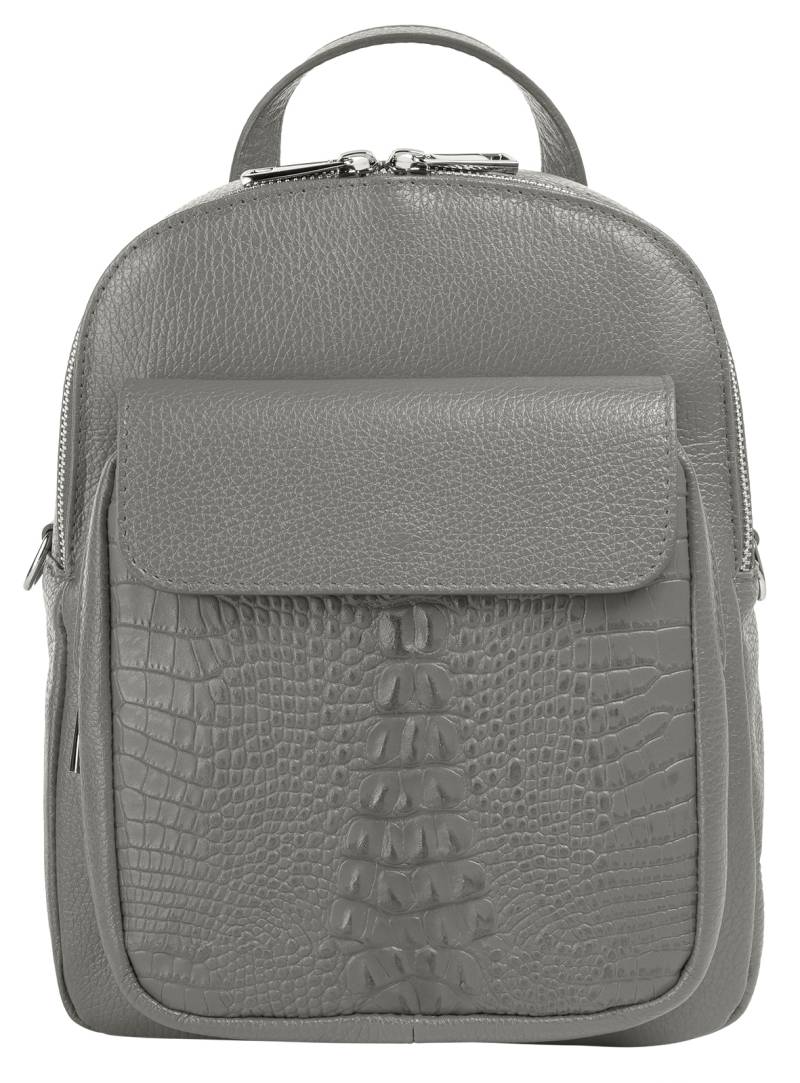 Cluty Cityrucksack, echt Leder, Made in Italy von cluty