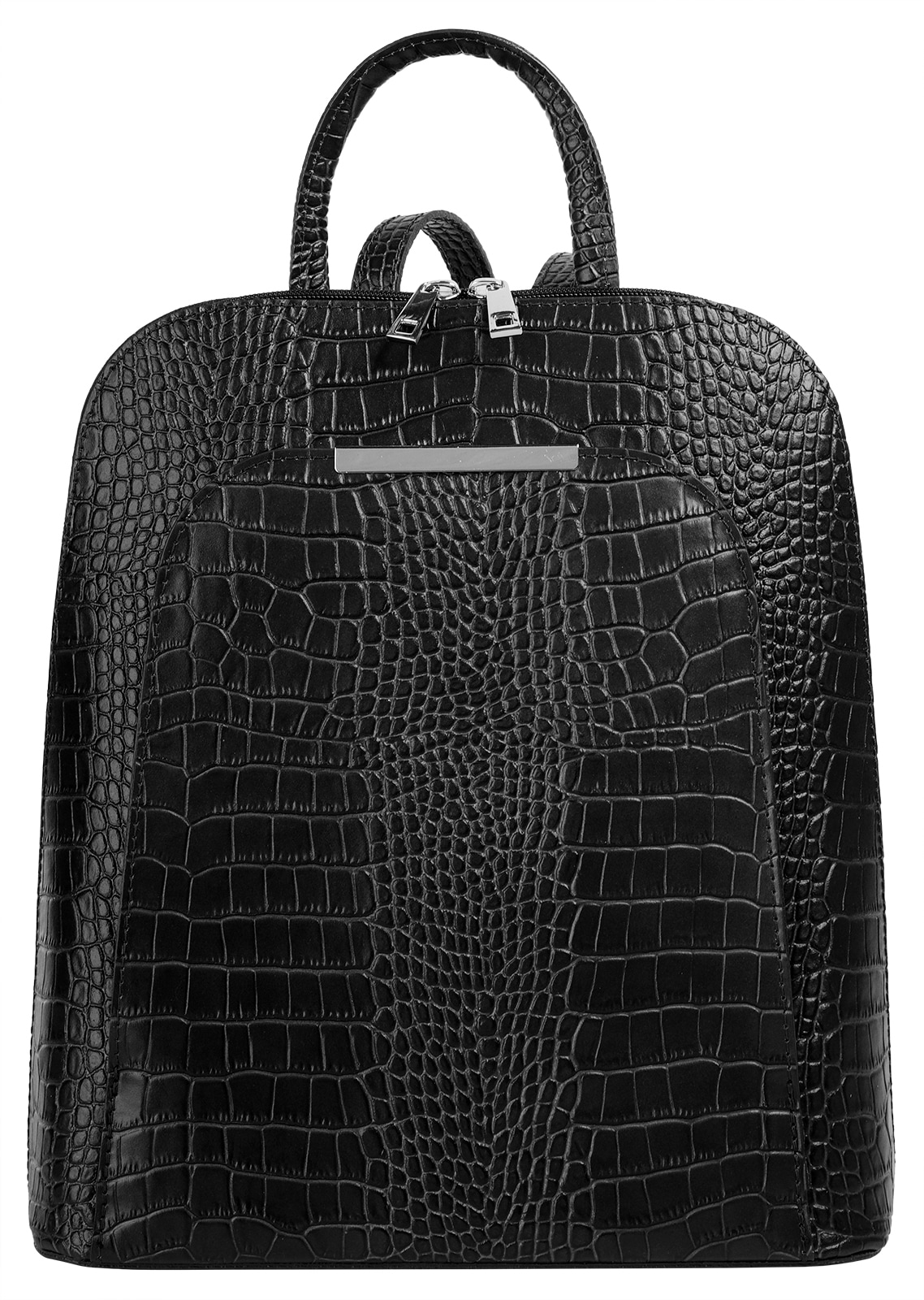 Cluty Cityrucksack, echt Leder, Made in Italy von cluty