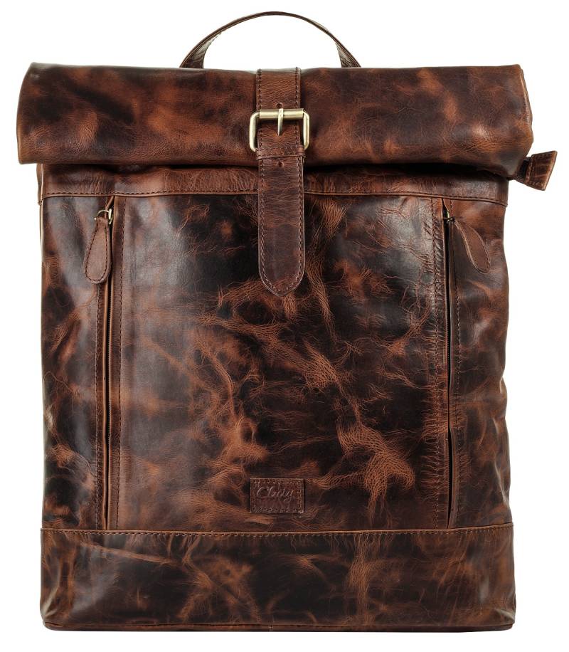 Cluty Cityrucksack, echt Leder von cluty