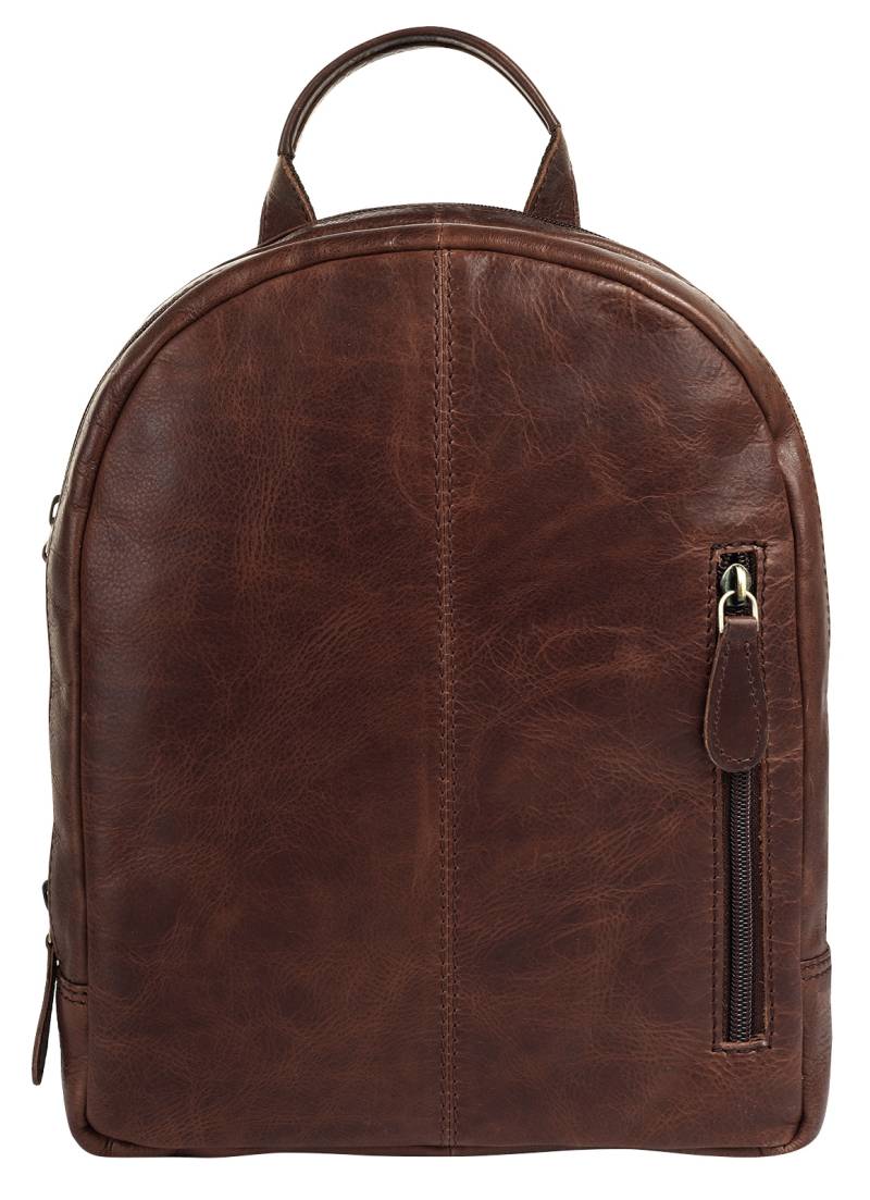 Cluty Cityrucksack, echt Leder von cluty