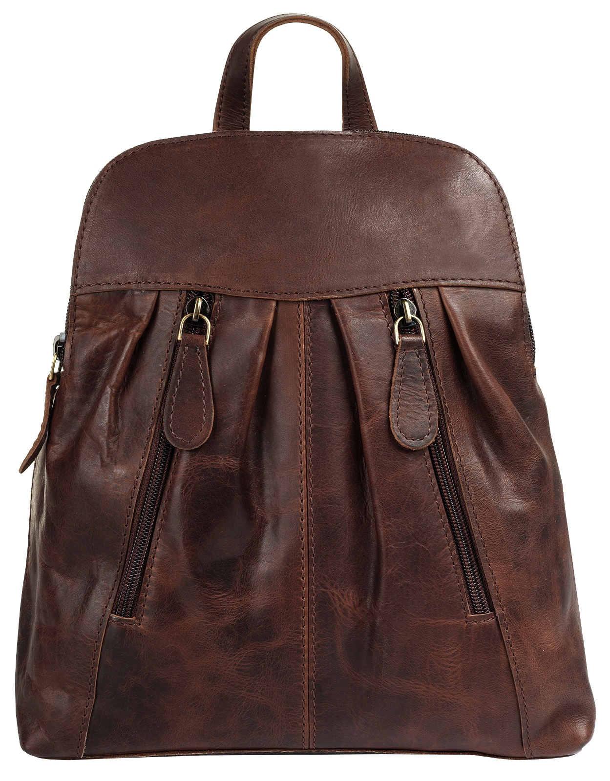 Cluty Cityrucksack, echt Leder von cluty