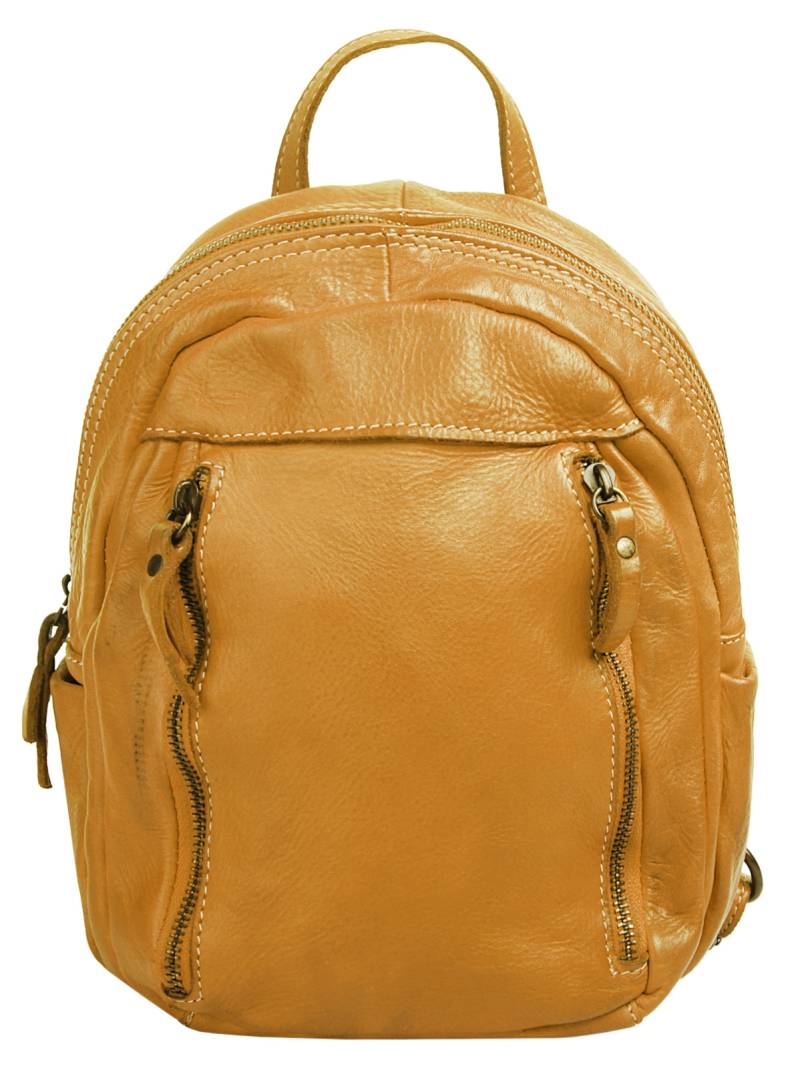 Cluty Cityrucksack, echt Leder, Made in Italy von cluty