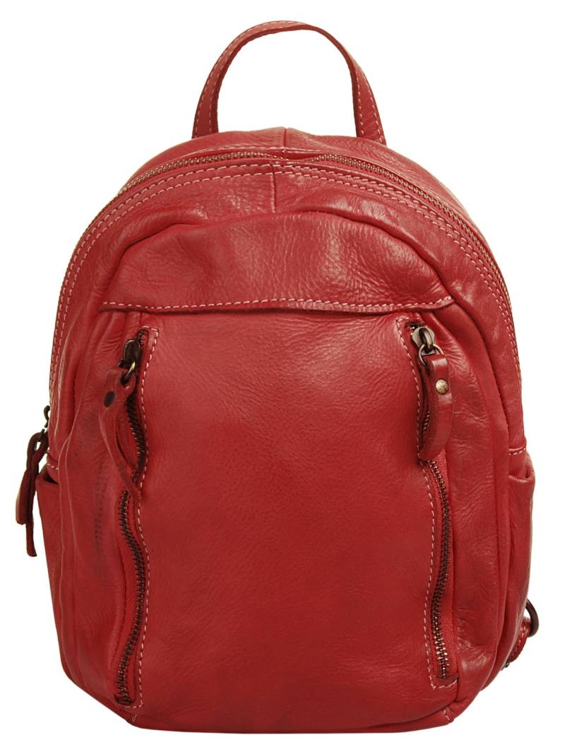 Cluty Cityrucksack, echt Leder, Made in Italy von cluty