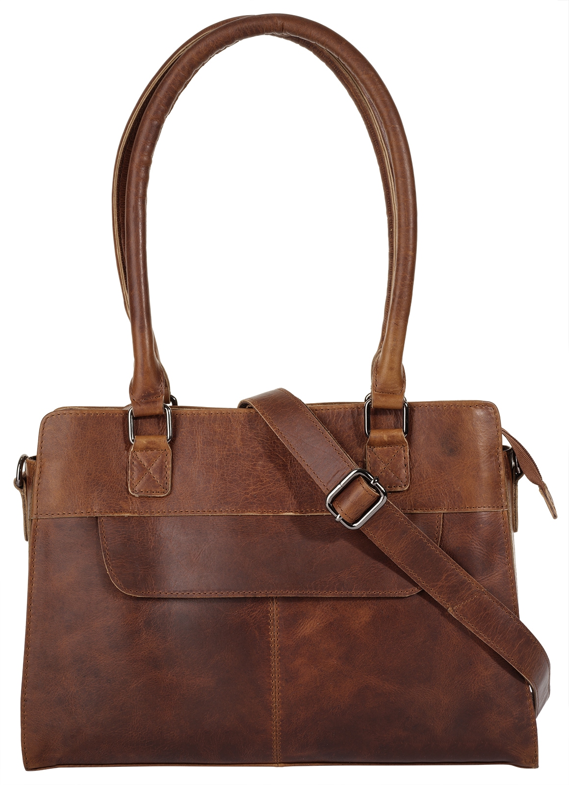 Cluty Henkeltasche, echt Leder von cluty