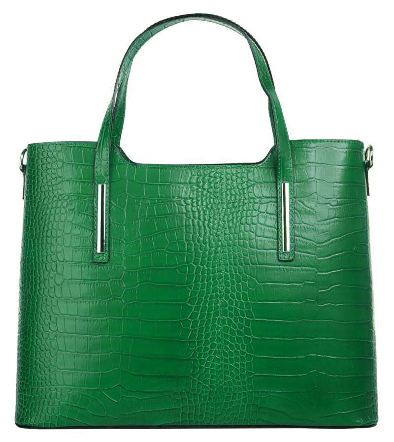 Cluty Henkeltasche, echt Leder, Made in Italy von cluty