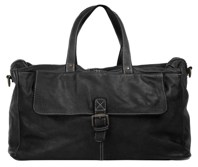 Cluty Reisetasche, echt Leder, Made in Italy von cluty