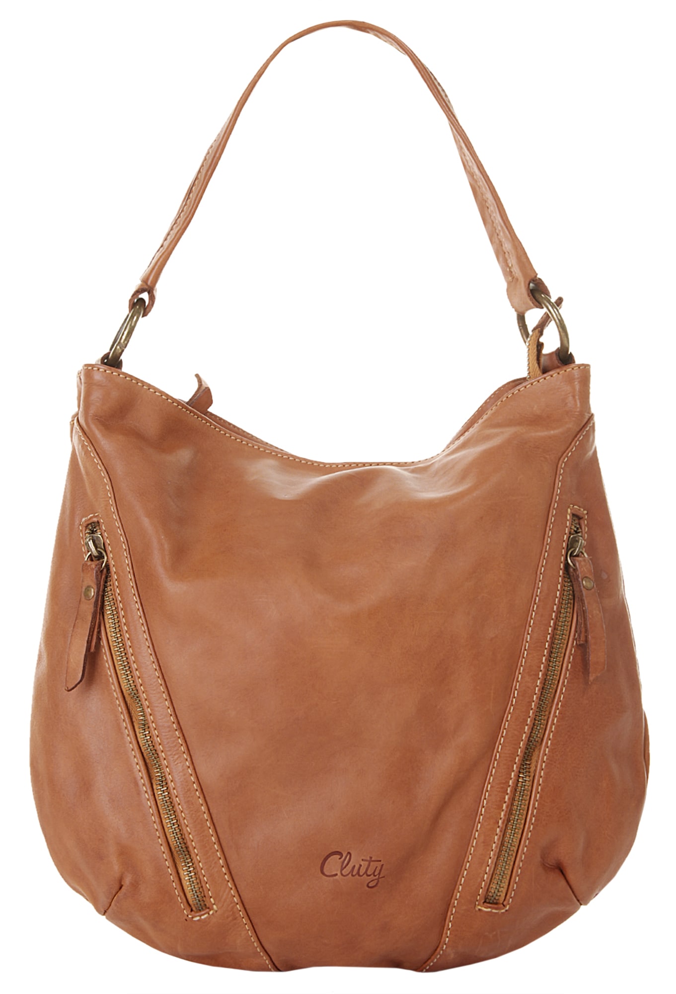 Cluty Shopper, echt Leder, Made in Italy von cluty