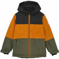 COLOR KIDS Jungen Skijacke Colorblock orange | 128 von color kids