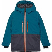 COLOR KIDS Kinder Skijacke Colorblock blau | 140 von color kids