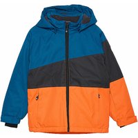 COLOR KIDS Kinder Skijacke Colorblock orange | 116 von color kids